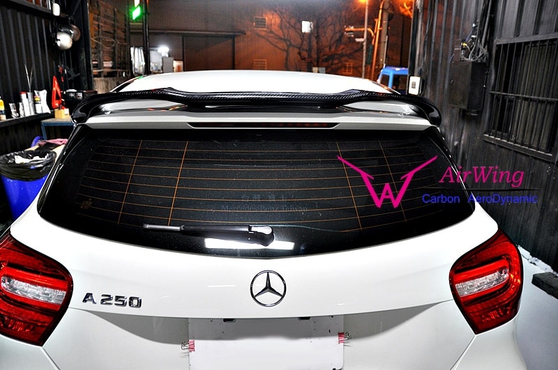 Mercedes-Benz W176 Piecha carbon rear wing- Dry Carbon 01